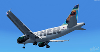 Airbus A318 111 涂装包 FSX P3D 21