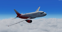 Airbus A319 100 涂装包 FSX P3D 29