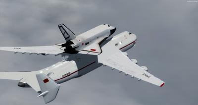 Antonov 225 Space Shuttle FSX P3D 7