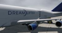 Boeing 747 400 LCF 梦想提升者 FSX P3D 6