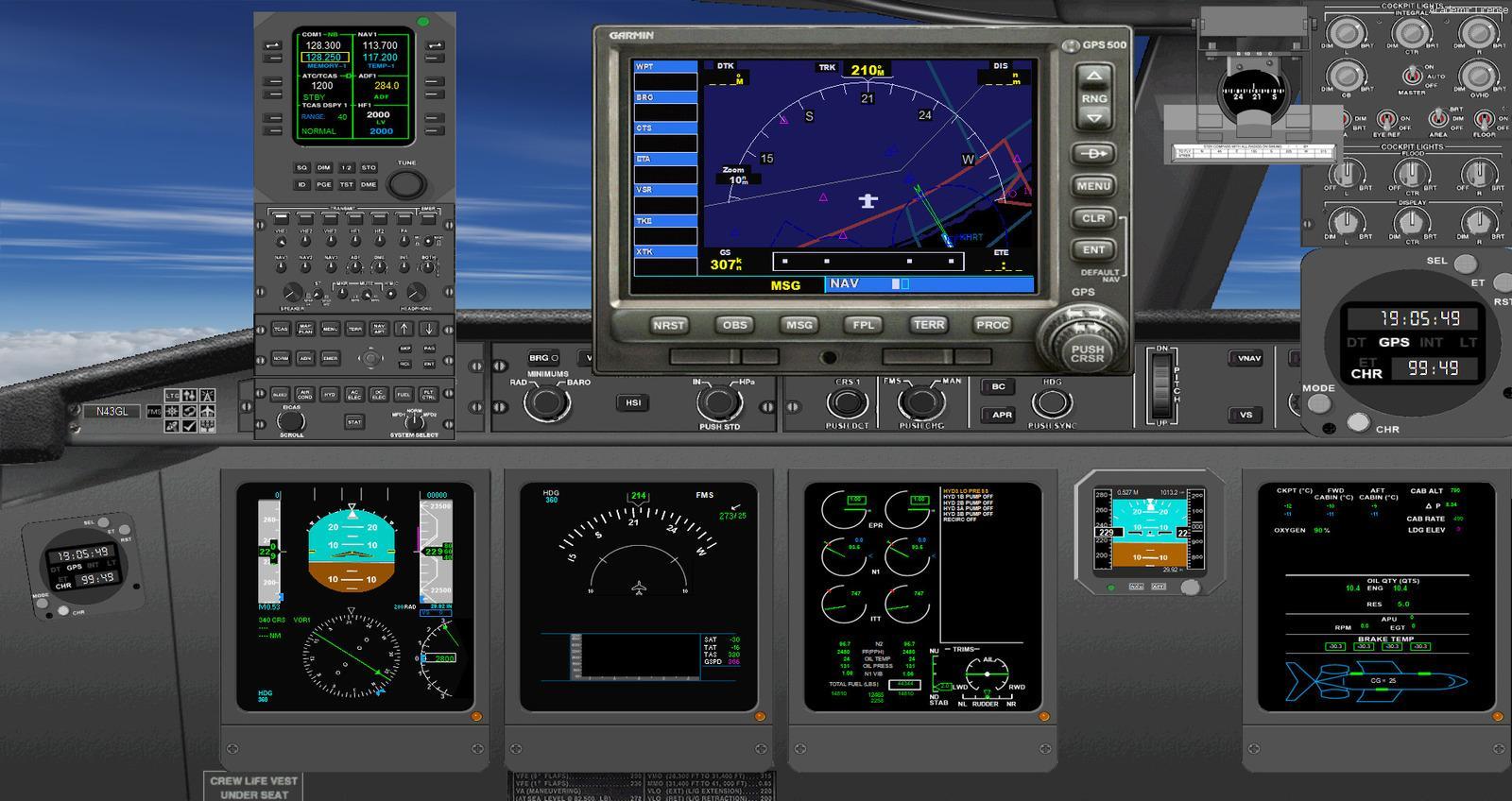 TÉLÉCHARGER Bombardier Global Express XRS FSX & P3D - Rikoooo
