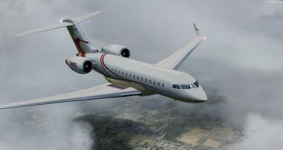 Global Express XRS Bombardier FSX P3D 10