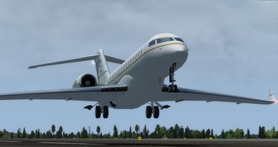 Global Express XRS Bombardier FSX P3D 3