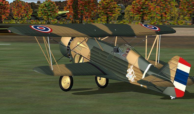 Curtiss Hawk III 68 и BF2C-1 FSX.