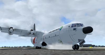 Douglas C 133B Cargomaster omarbeidet 2.0 FSX P3D 13