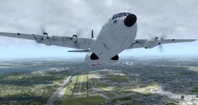 Douglas C 133B Cargomaster omarbetad 2.0 FSX P3D 15