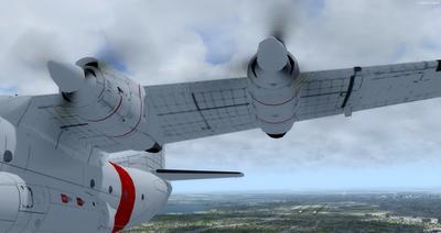 Douglas C 133B Cargomaster omarbetad 2.0 FSX P3D 18