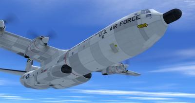 Douglas C 133B Cargomaster omarbeidet 2.0 FSX P3D 25