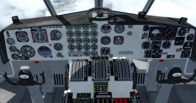 Douglas C 133B Cargomaster herwerkt 2.0 FSX P3D 27