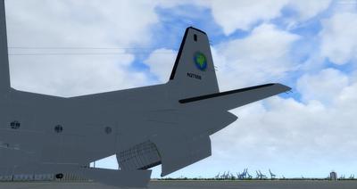 Douglas C 133B Cargomaster herwerkt 2.0 FSX P3D 3