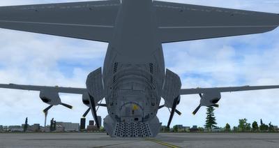 Douglas C 133B Cargomaster retrabalhado 2.0 FSX P3D 5