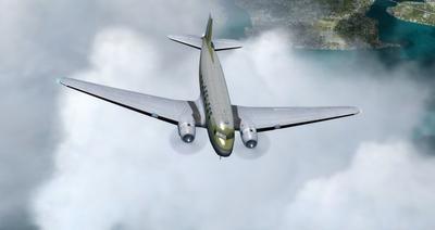 Douglas DC 3 förbättrad FSX P3D 13