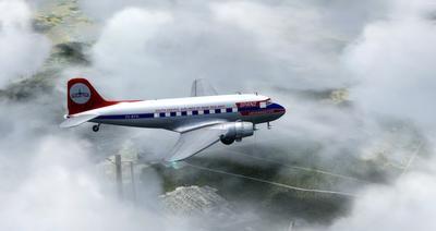 Douglas DC 3 továbbfejlesztett FSX P3D 15