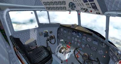 Douglas DC 3 továbbfejlesztett FSX P3D 19