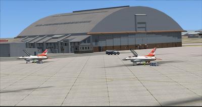 Edwards Air Force Base KEDW Photoreal FSX P3D 14