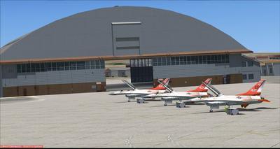 Base da Força Aérea de Edwards KEDW Photoreal FSX P3D 15