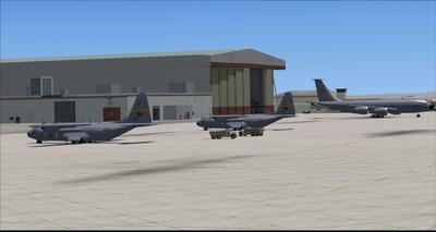 Baza lotnicza Edwards Air Force Base KEDW Photoreal FSX P3D 17