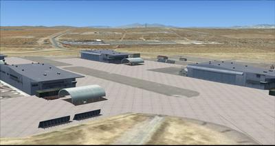 Edwardsin ilmavoimien tukikohta KEDW Photoreal FSX P3D 22