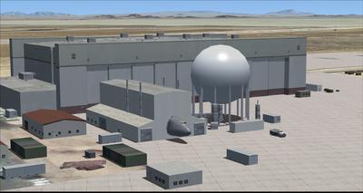 Baza lotnicza Edwards Air Force Base KEDW Photoreal FSX P3D 26