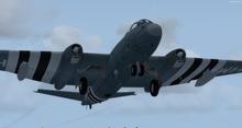 Engelsk Electric Canberra B 57B FSX P3D 2