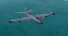 Engelse elektrische Canberra B 57B FSX P3D 6