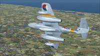 Meteorito Gloster F Mk8 FSX P3D 12