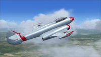 Meteorito Gloster F Mk8 FSX P3D 18