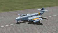 Gloster Meteor F Mk8 FSX P3D 21