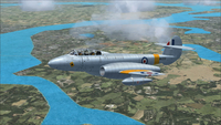 Meteorito Gloster F Mk8 FSX P3D 22