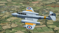 Gloster Meteoor F Mk8 FSX P3D 24