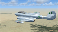 Gloster Meteoor F Mk8 FSX P3D 26