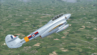 Gloster Meteoor F Mk8 FSX P3D 32