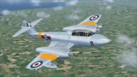 Meteorito Gloster F Mk8 FSX P3D 34