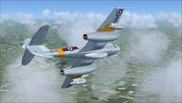 Meteorito Gloster F Mk8 FSX P3D 36