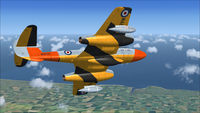 Gloster Meteoor F Mk8 FSX P3D 4