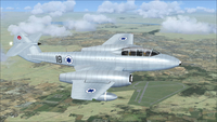 Gloster Meteoor F Mk8 FSX P3D 42