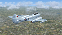 Gloster Meteoor F Mk8 FSX P3D 58