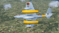 Gloster Meteor F Mk8 FSX P3D 61