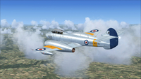 Gloster Meteor F Mk8 FSX P3D 70