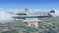 Gloster Meteor F Mk8 FSX P3D 72