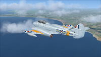 Meteorito Gloster F Mk8 FSX P3D 74