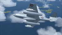 Gloster Meteoor F Mk8 FSX P3D 8