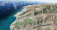 Fotorealistica dell'isola di La Gomera FSX P3D 5