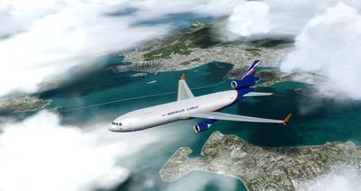 McDonnell Douglas MD 11 multicolorido FSX P3D 24