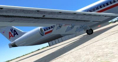 McDonnell Douglas Wielokolorowe malowanie serii MD 80 FSX P3D 14