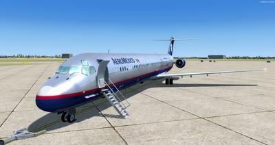 McDonnell Douglas Wielokolorowe malowanie serii MD 80 FSX P3D 4