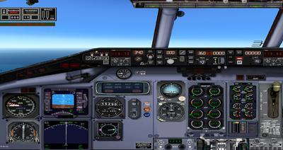 McDonnell Douglas MD 80-as sorozatú többszínű festés FSX P3D 41