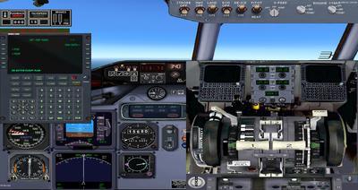 McDonnell Douglas MD 80-as sorozatú többszínű festés FSX P3D 42