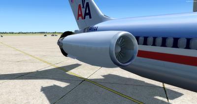 McDonnell Douglas MD 80 -sarjan monivärinen FSX P3D 6