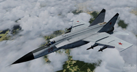 Mikoyan Gurevich MiG 25 Foxbat Multi livrea FSX P3D 11